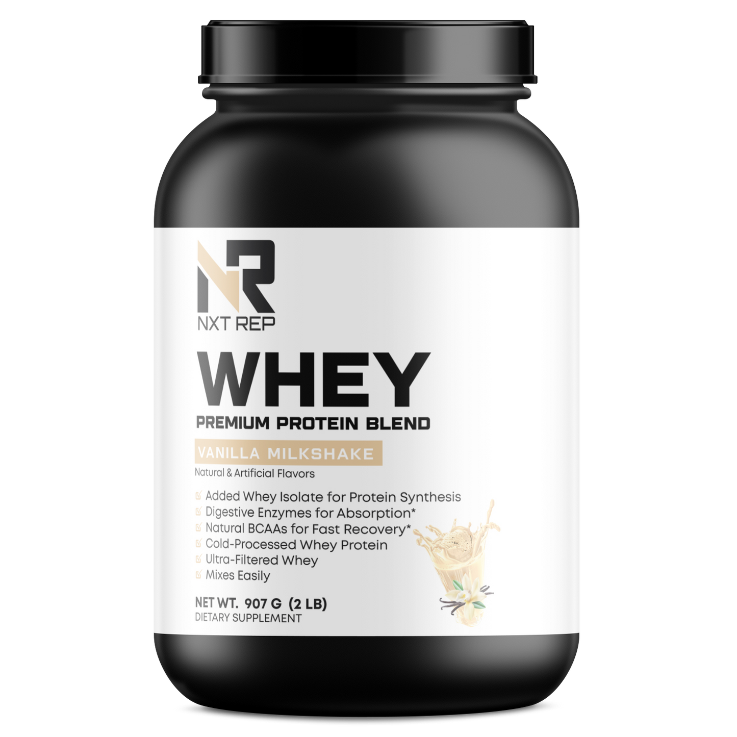 Whey (Vanilla Milkshake) - NXTREP